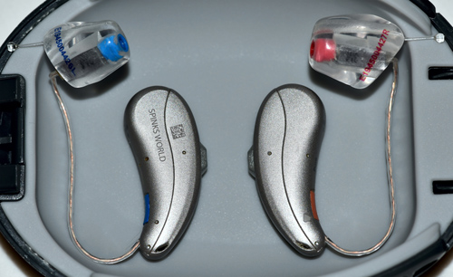 Laser Marking on hearing aids