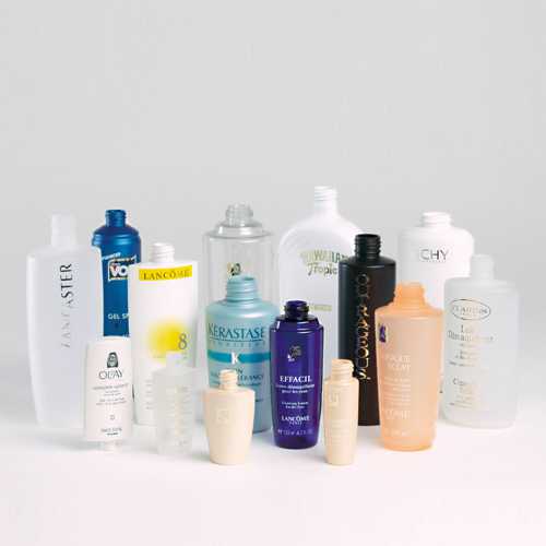 Foiling on plastic cosmetic tubes