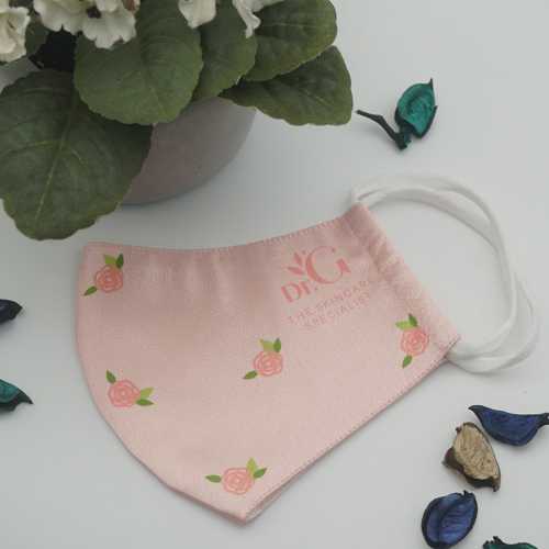 Customized colorful printing on face mask