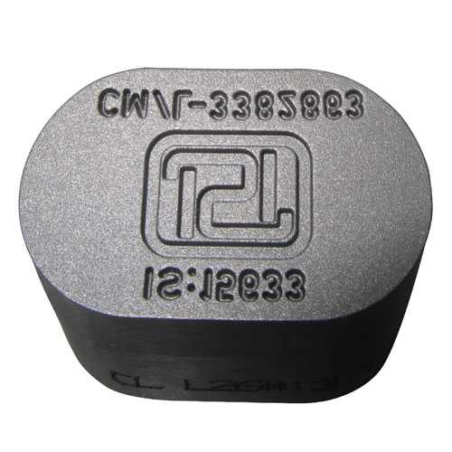Laser marking and deep engraving on electrode die with laser marker and engraver