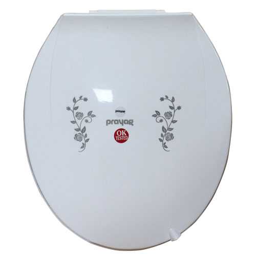 Pad printing on commode cover