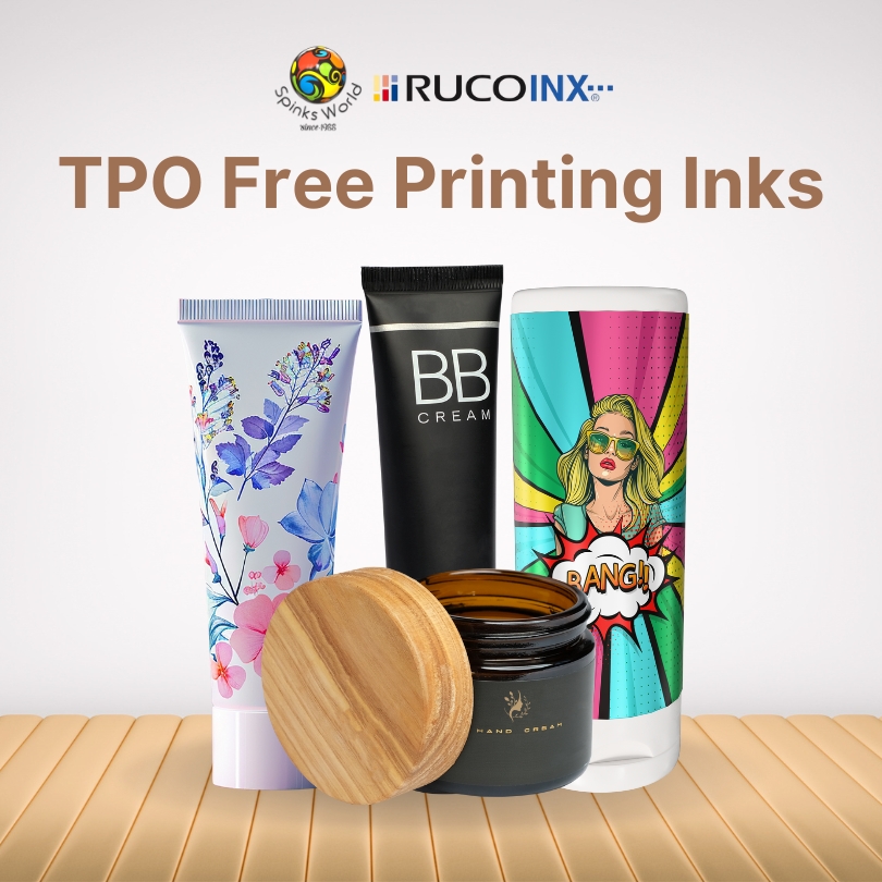 RUCOINX , TPO FREE PRINTING INKS, Best Printing inks for cosmetic tubes