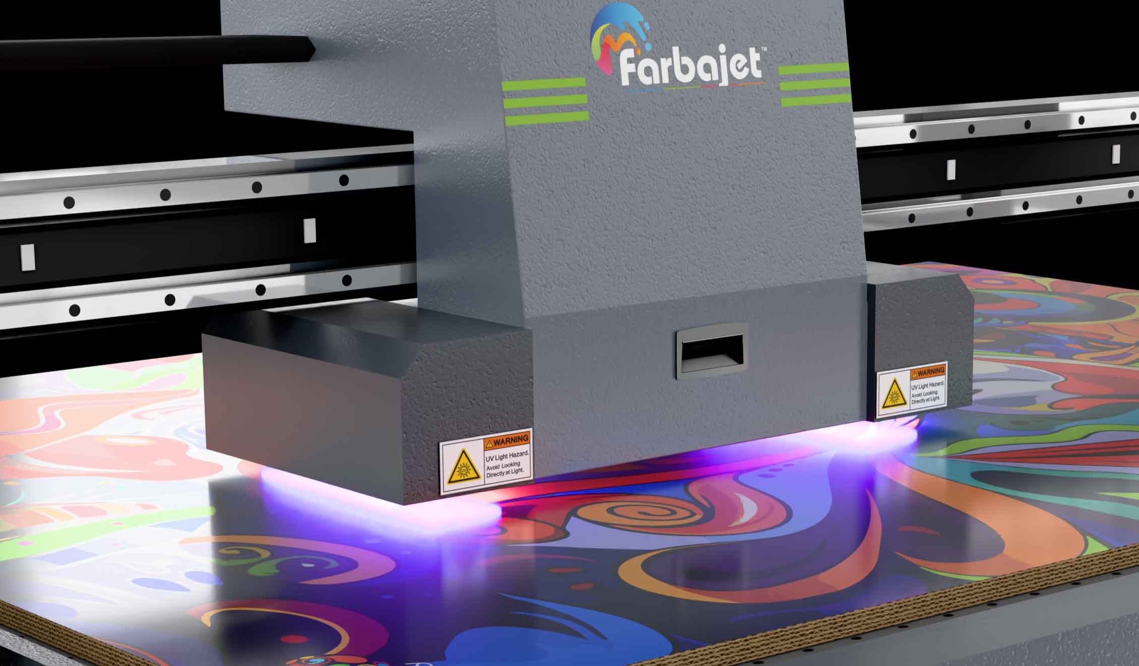 High-Resolution Print Technology   of Farbajet Flatbed Printer 